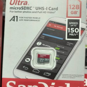 Sandisk 128 GB memory card