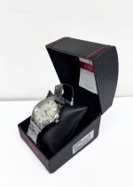 Titan Quartz Analog with Date White Dial Stainless Steel Strap Watch for Men - Image 4