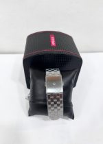 Titan Quartz Analog with Date White Dial Stainless Steel Strap Watch for Men - Image 3