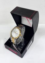 Titan Quartz Analog with Date Silver Dial Stainless Steel Strap Watch for Men - Image 2