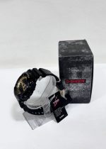 G-SHOCK Black-Gold Dial Black Resin Strap Digital Watch - Image 2