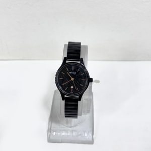 Titan Karishma Black Dial Metal Strap Watch for Women