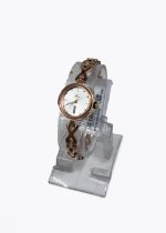 Titan Quartz Analog with Day and Date Silver Dial Metal Strap Watch for Women - Image 2