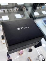 Titan Purple Stackables Quartz Analog White Dial Stainless Steel Strap Watch for Women - Image 2