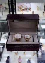 Timex Couple Watch Silver Round Multifunction Dial Watch