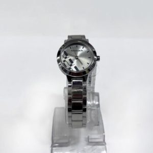 Fastrack Checkmate Quartz Analog Grey Dial Stainless Steel Strap Watch for Girls