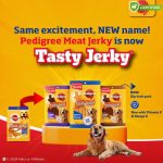 Pedigree Tasty Jerky Dog Treat, Chicken Flavour ( 70g ) - Image 2