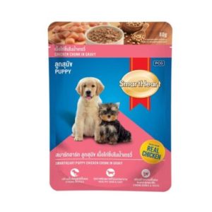 Smart Heart Chicken Chunk in Gravy for Puppy (80 g)