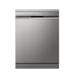 LG 14 Place Settings Dishwasher with QuadWash™, Inverter Direct Drive Technology, Platinum Silver (DFB512FP)