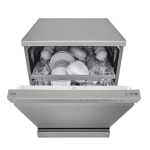 LG 14 Place Settings Dishwasher with QuadWash™, Inverter Direct Drive Technology, Platinum Silver (DFB512FP) - Image 4