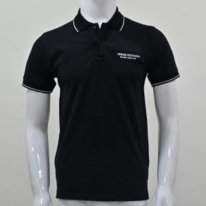 Men Armani Exchange Polo Shirt (Black)
