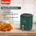 Skyline VTL 5115 Air Fryer - Image 2