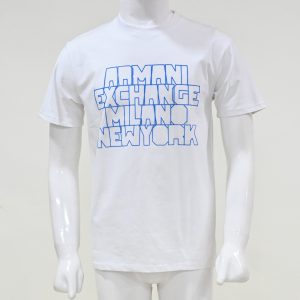 Armani Exchange mens Drop Shoulder T-shirt.
