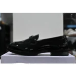 Men’s Black Loafers - Image 2