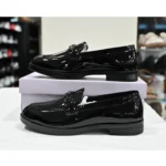 Men’s Black Loafers - Image 3