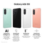 SAMSUNG Galaxy A26 5G (Awesome Black, 256 GB)  (8 GB RAM) - Image 2