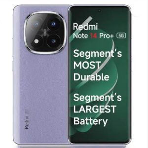 REDMI Note-14 Pro+ 5G (Phantom Purple, 512 GB)  (12 GB RAM)