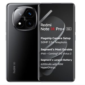 REDMI Note 14 Pro+ 5G (Titan Black, 256 GB)  (8 GB RAM)