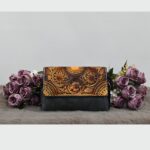 Tooled Leather Shoulder Bag - Image 2