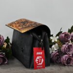 Tooled Leather Shoulder Bag - Image 3