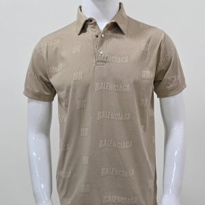 Balenciaga Brown Polo T-shirt