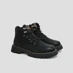 Black Leather Boot for men
