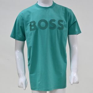 Boss Green Solid Round neck T-shirt