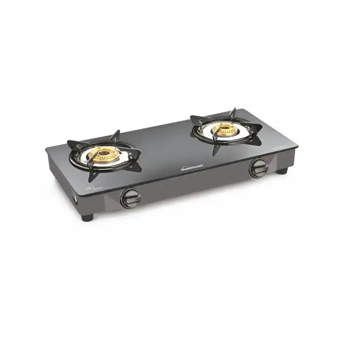 cosmic_gt_bk_series_2b_1-new Sunflame LPG STOVE GT 2B DIAMOND BK Glass Manual Gas Stove (2 Burners) - Image 1