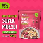 ALPINO Peanut Super Muesli Fruit & Nuts Box  (400 g) - Image 3