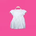 Baby White Dress Set - Image 3