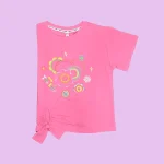 Bubble Bloom Tie-Shirt - Image 2