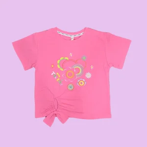 Bubble Bloom Tie-Shirt