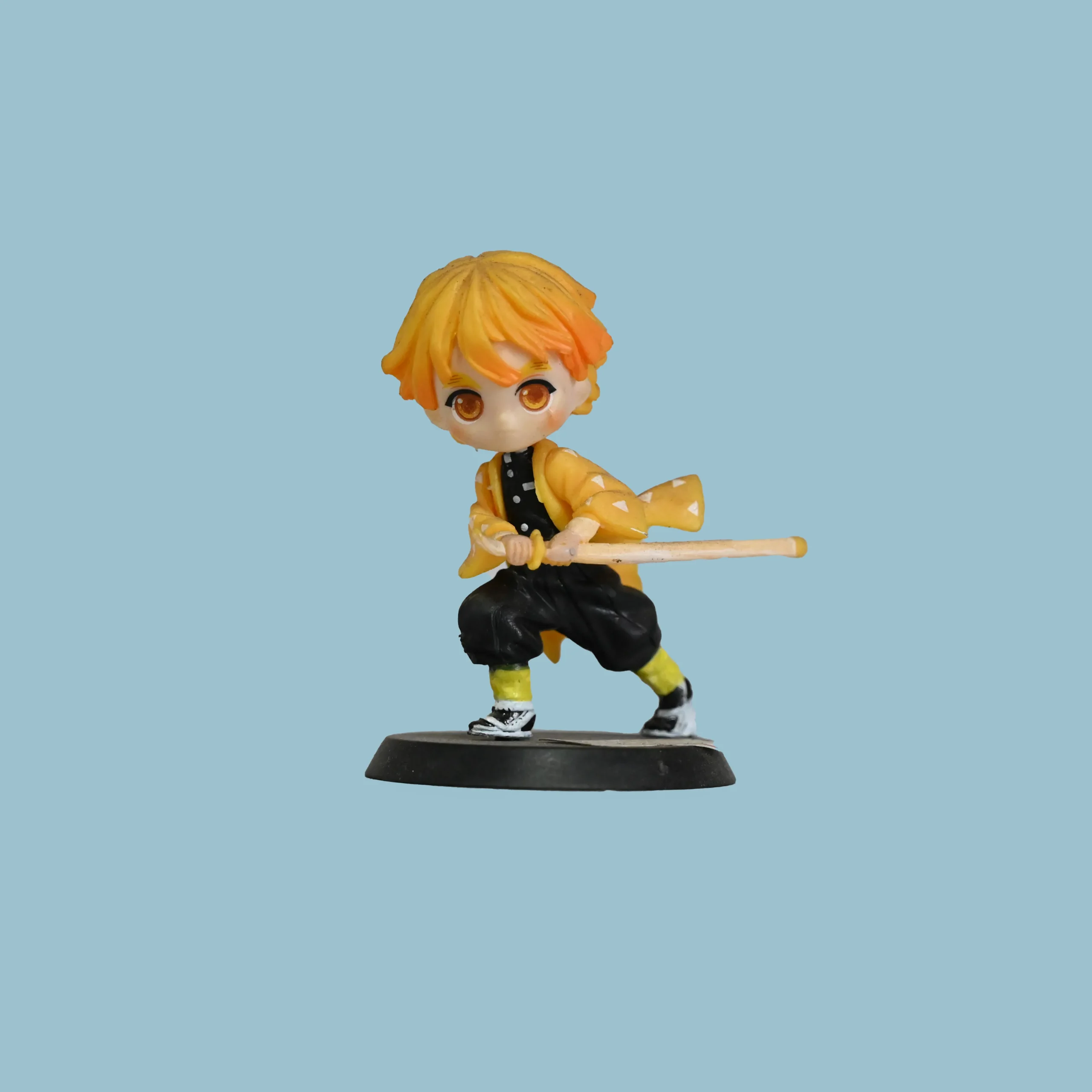 EXL_4458-new Agatsuma Zenitsu Anime Demon Slayer | Action Figure | Collection Birthday Gifts - Image 1
