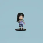 Hinata Hyuga Cute Chibi Naruto Action Figures