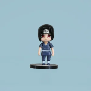 Itachi Uchiha Cute mini Naruto Action Figures Showcase Model Toys