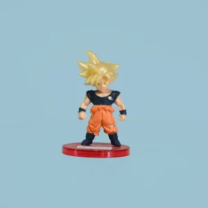 PLA Giftmart Son Goku Toy PVC 3" Action Figure Mini Super Saiyan Model Toy