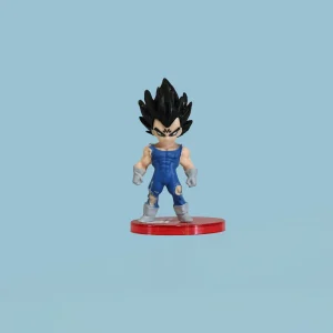 DragonBall Z Super Saiyan Vegeta Black W/Stand