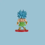 Dragon ball action figure Broly Super Saiyan Capelli Blu - Image 3