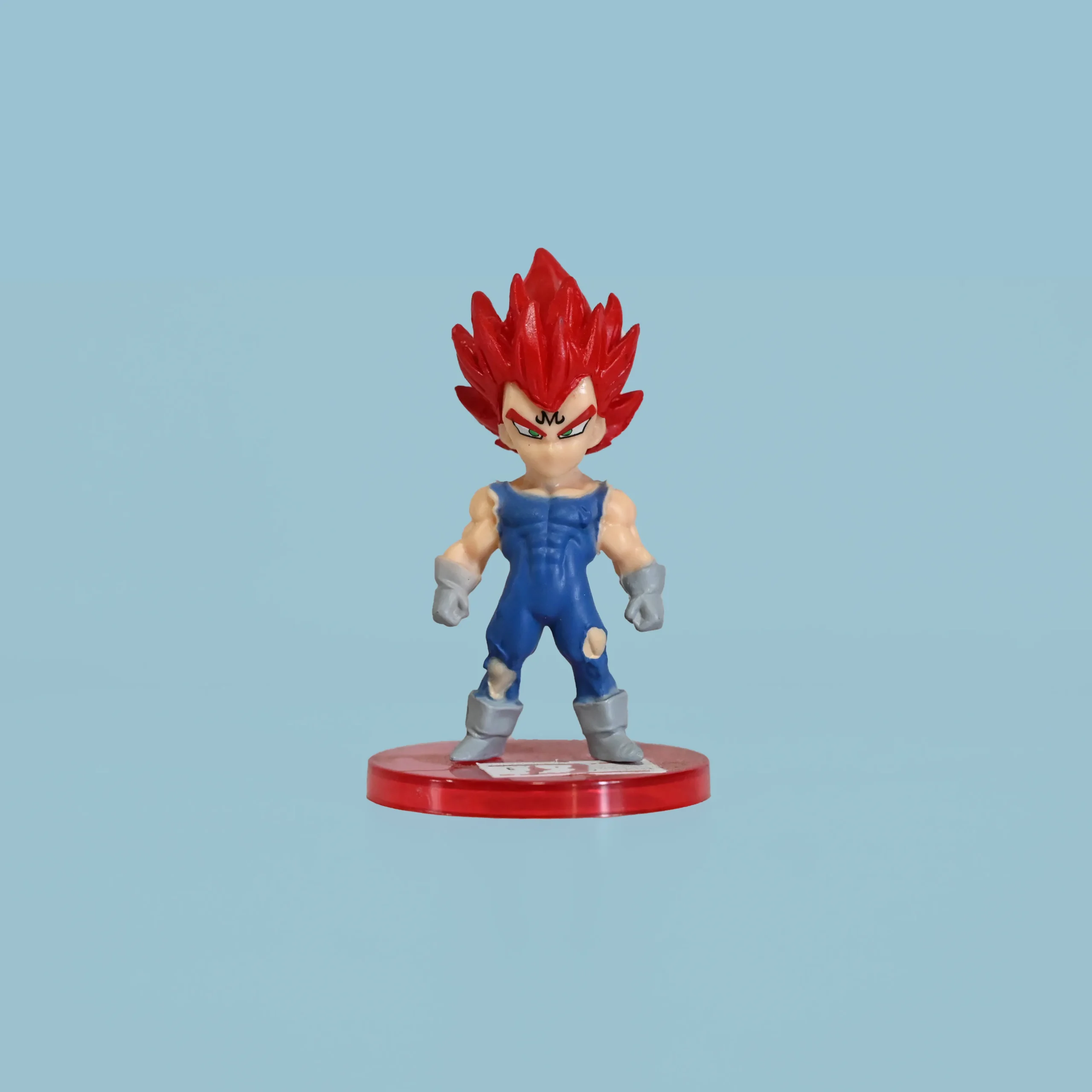 majin red (1) Dragon Ball Z Broly Blue Hair Miniature Action figure PVC - Image 1