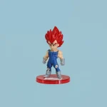 Dragon Ball Z Broly Blue Hair Miniature Action figure PVC - Image 2