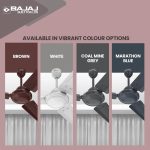 Bajaj Classico 12S1 1200MM (48") Ceiling Fans for Home - Image 4
