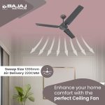 Bajaj Classico 12S1 1200MM (48") Ceiling Fans for Home - Image 2