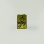 Antique Brass Johnnie Walker Zippo Lighter