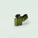 Antiqued Brass Route 66 Premium Zippo Lighter - Image 3