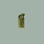 Snake Double Flame Lighter, Metal Lighter Gold