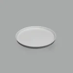 White Round Plate