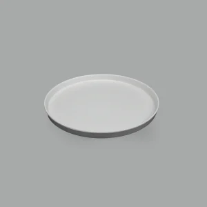 White Round Plate