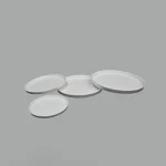 White Round Plate - Image 2