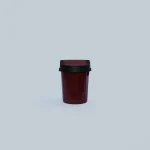 FlipTop MiniBin Maroon Red - Image 2