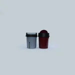 FlipTop MiniBin Maroon Red - Image 3